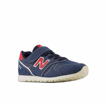 Casual Kindersneakers New Balance 373 Bungee Marineblauw