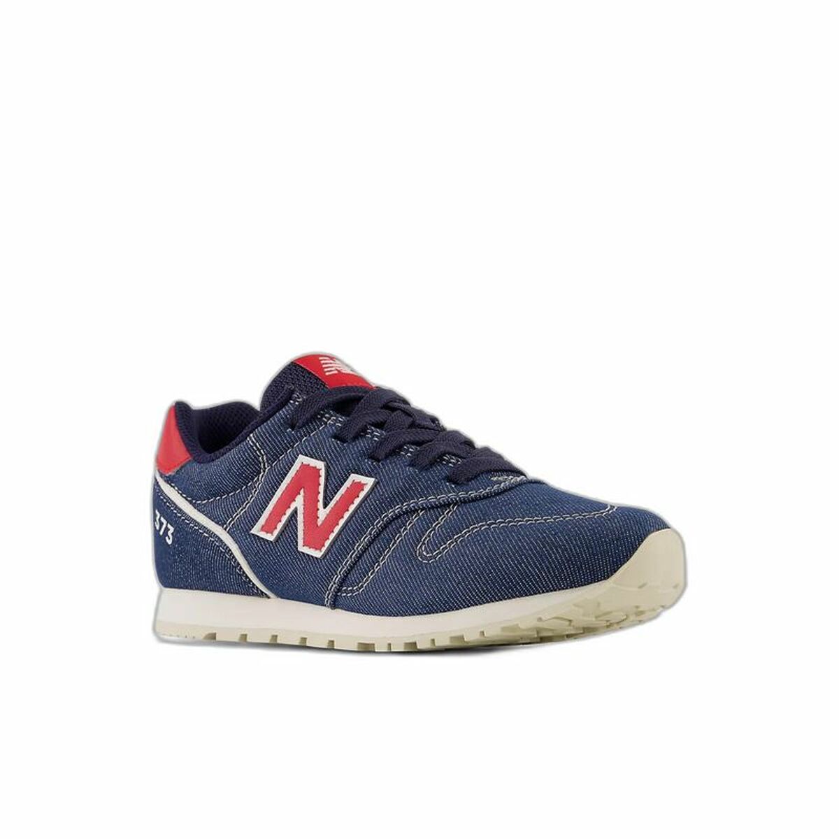 Casual Kindersneakers New Balance 373  Blauw