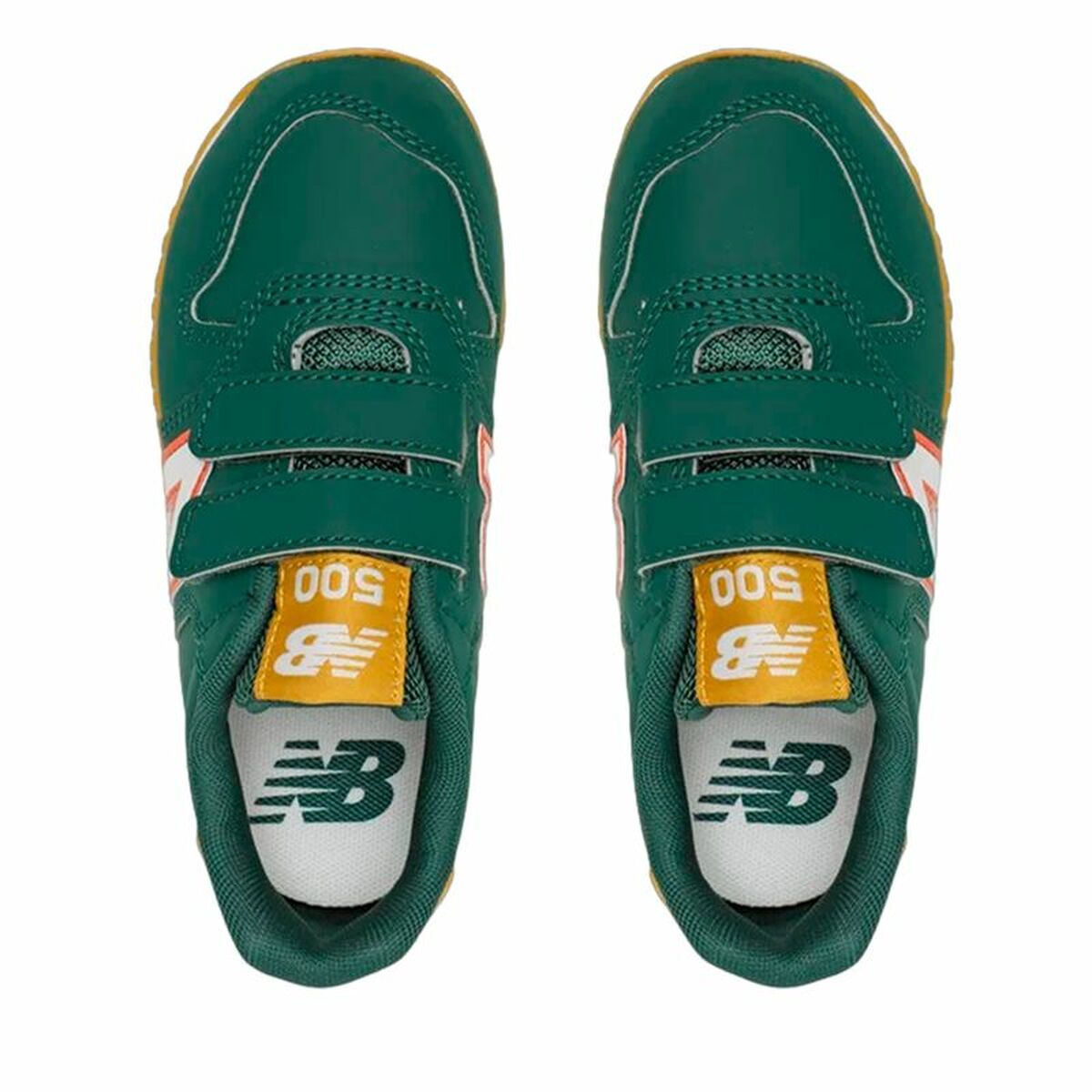 Casual Kindersneakers New Balance 500 Hook Loop Nightwatch Donkergroen
