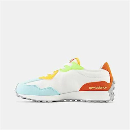 Casual Kindersneakers New Balance 327 Bungee  Wit