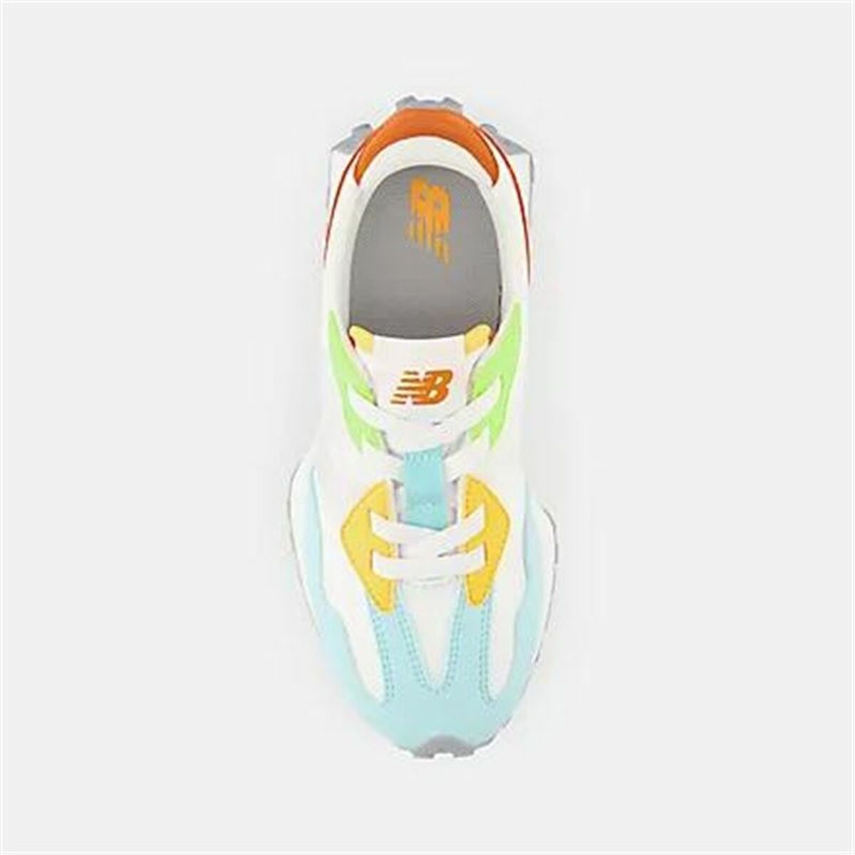 Casual Kindersneakers New Balance 327 Bungee  Wit