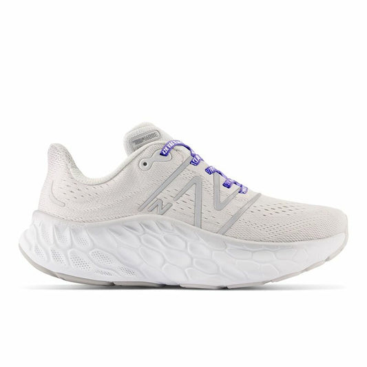 Sportschoenen voor Dames New Balance Fresh Foam More V4 Lichtgrijs