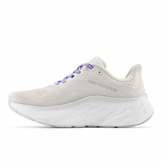 Sportschoenen voor Dames New Balance Fresh Foam More V4 Lichtgrijs