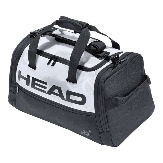Sporttas Head Djokovic Duffle Zwart Wit/Zwart