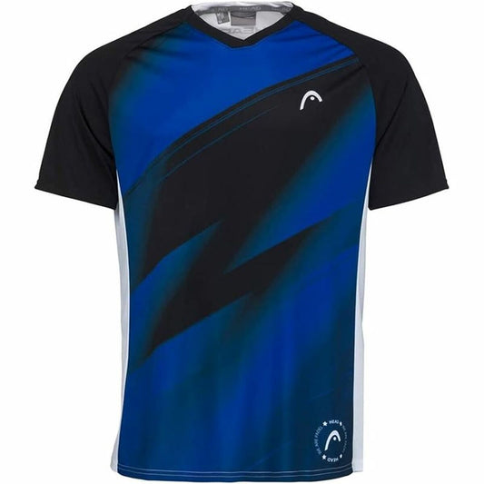 Heren-T-Shirt met Korte Mouwen Head Head Play Tech Blauw