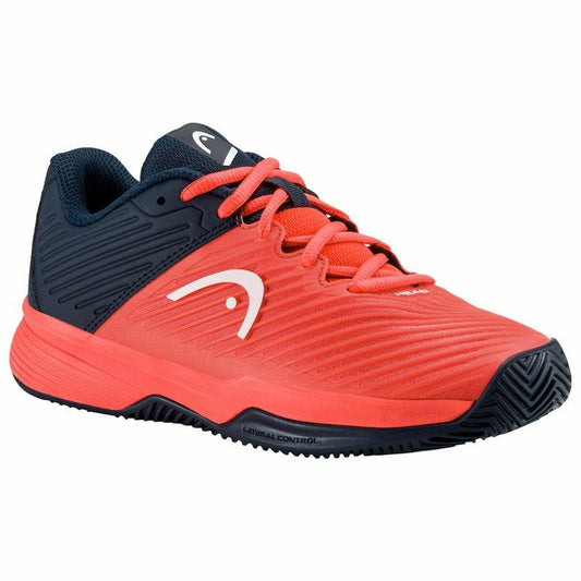 Kinder Tennisschoenen Head Revolt Pro 4.0 Clay Donkerblauw