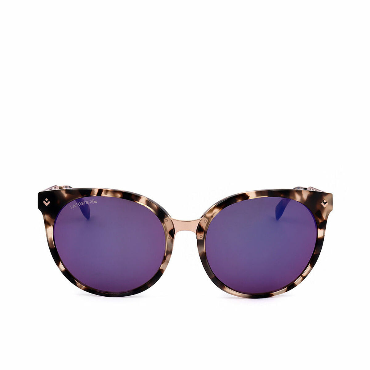 Zonnebril Heren Lacoste L928S Paars ø 54 mm Gouden Habana