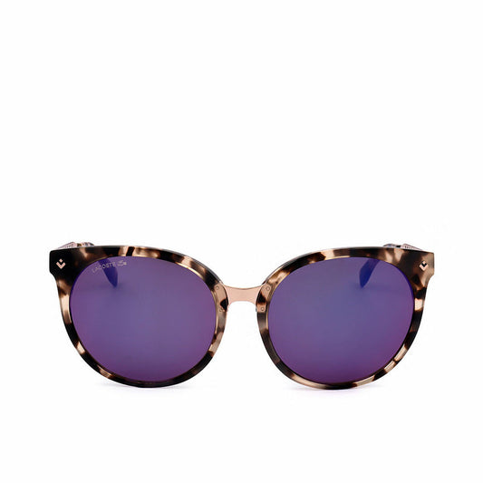 Zonnebril Heren Lacoste L928S Paars ø 54 mm Gouden Habana