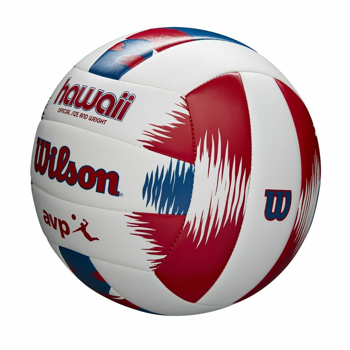 Volleybal Frisbee Hawaii Wilson WTH80219KIT Wit Natuurlijk rubber (Één maat)