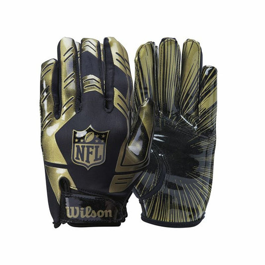 Receiver gloves Wilson NFL Stretch Fit Zwart