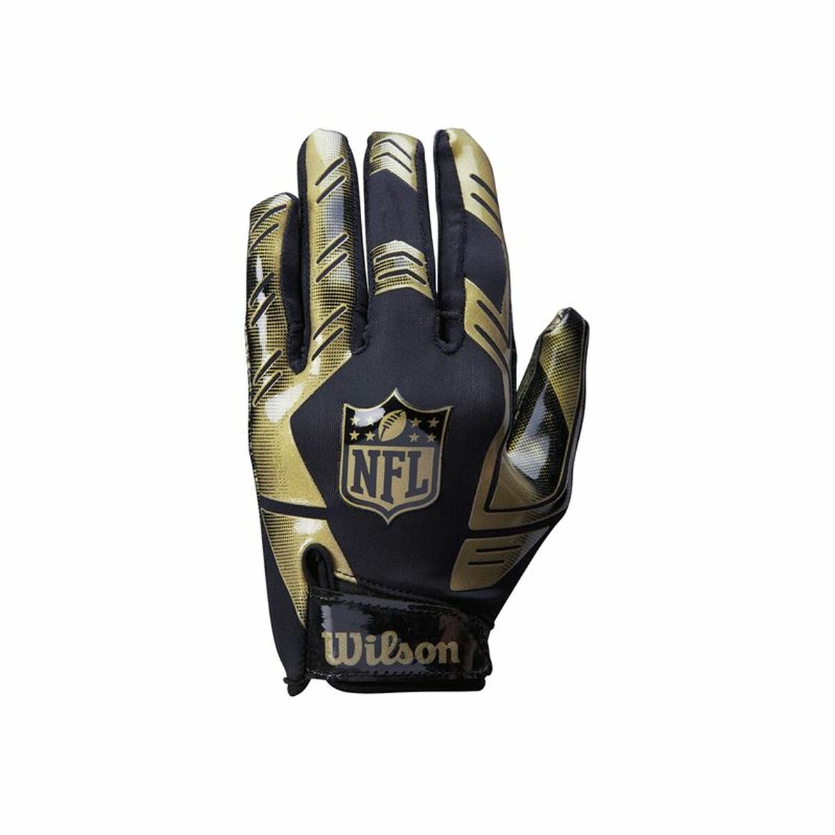 Receiver gloves Wilson NFL Stretch Fit Zwart