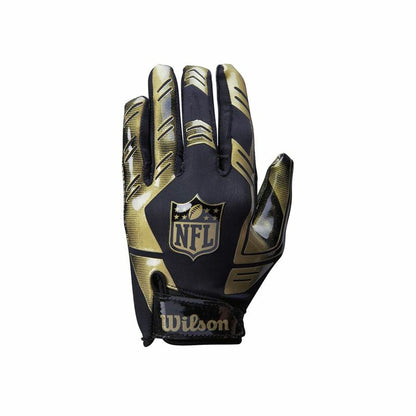 Receiver gloves Wilson NFL Stretch Fit Zwart