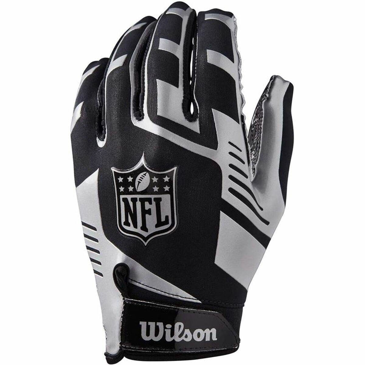 Receiver gloves Wilson NFL Stretch Fit Grijs