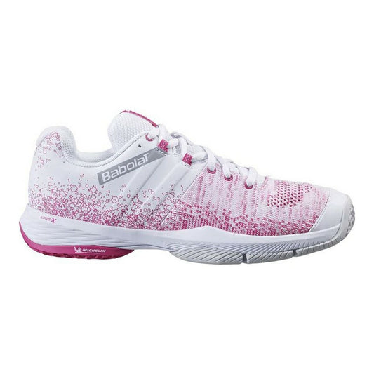 Padelschoenen voor volwassenen Babolat Sensa Women Wit