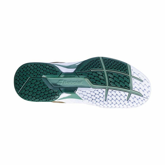 Heren Tennisschoenen Babolat Blast All Court Wimbledon Wit