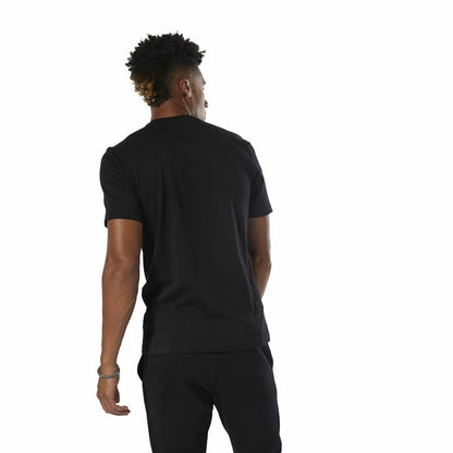 Heren-T-Shirt met Korte Mouwen Reebok Classic Vector Zwart