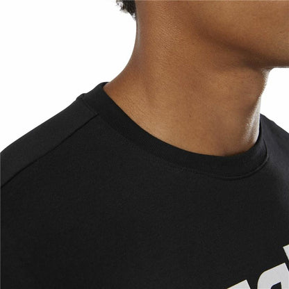 Heren-T-Shirt met Korte Mouwen Reebok Classic Vector Zwart