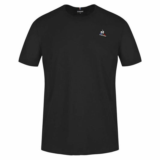 Heren-T-Shirt met Korte Mouwen Le coq sportif Essentiels N°3 Zwart