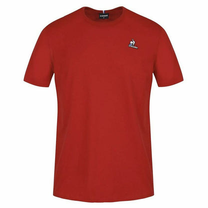 Heren-T-Shirt met Korte Mouwen Le coq sportif Essentiels N°3 Rood