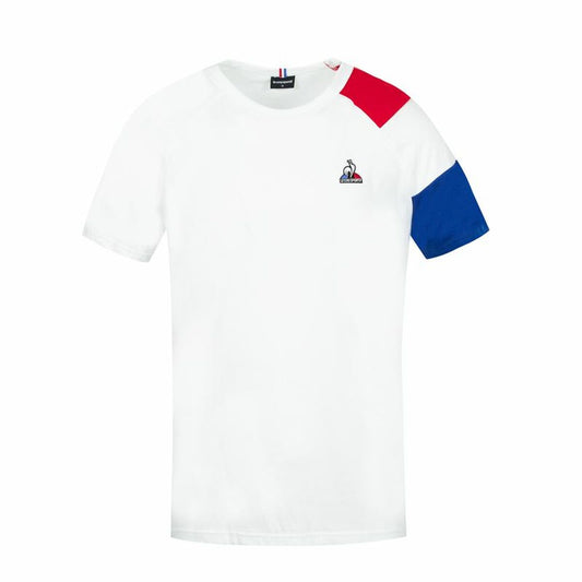 Heren-T-Shirt met Korte Mouwen Le coq sportif Essentiels Nº1 Wit