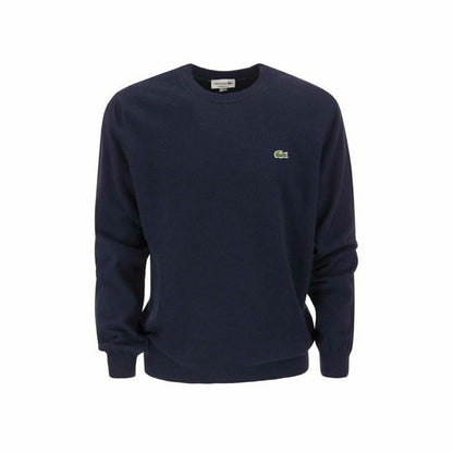 Herensweater zonder Capuchon Lacoste Tricot Marineblauw