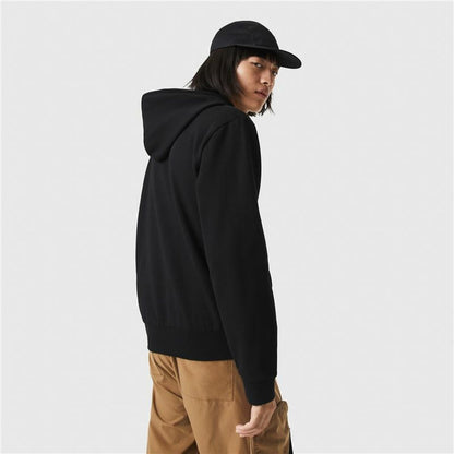 Herenhoodie Lacoste Zwart