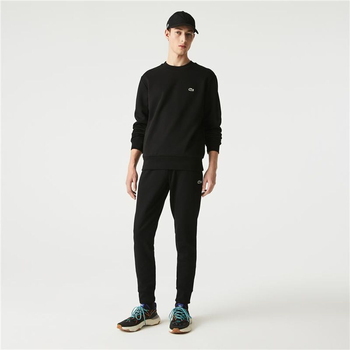 Lange sportbroek Lacoste Zwart Mannen
