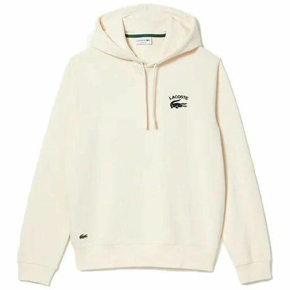 Herenhoodie Lacoste Inscription Wit