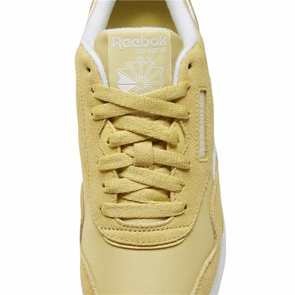 Sportschoenen voor Dames Reebok Classic Nylon Geel