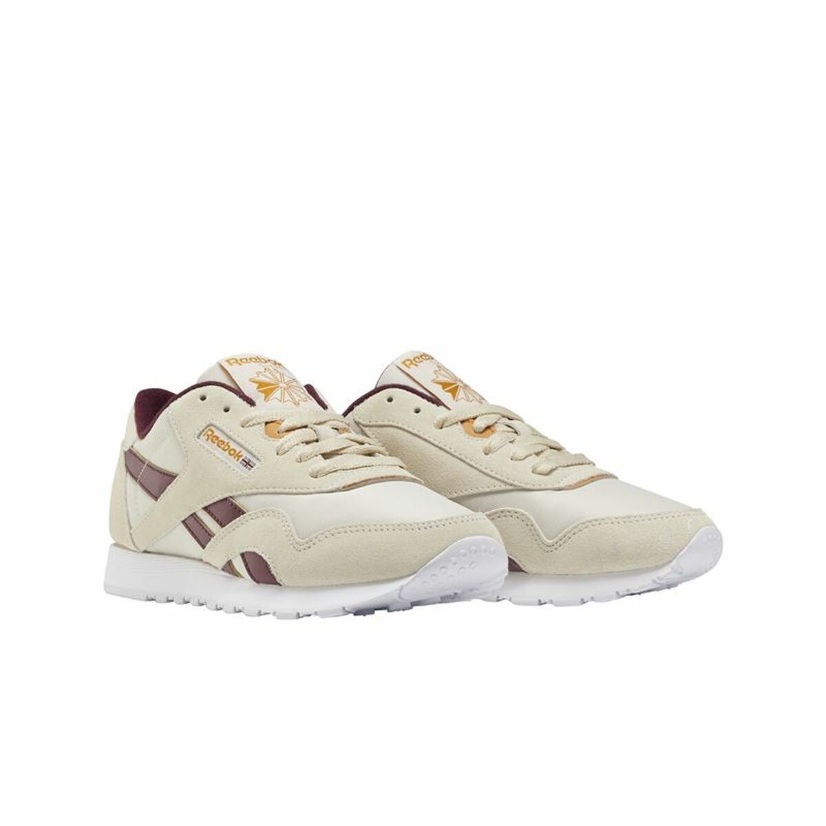 Sportschoenen voor Dames Reebok Classic Nylon Beige