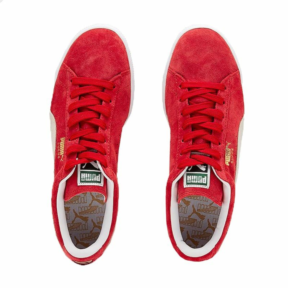 Casual Herensneakers Puma Suede Classic Rood