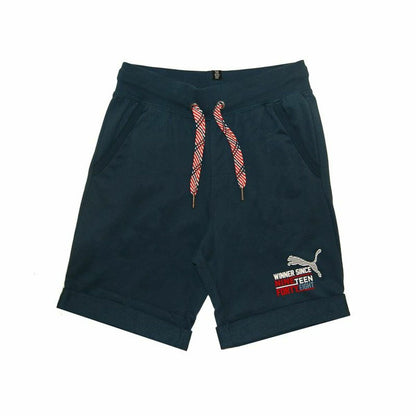 Sportbroeken voor Kinderen Puma Style Athletics Sweat Donkerblauw