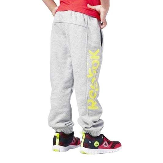 Kindersportbroek Reebok B ES BL Pant Grijs Geel