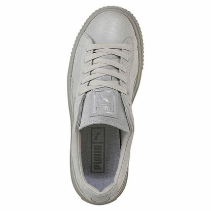 Sportschoenen voor Dames Puma Basket Platform Reset Wit