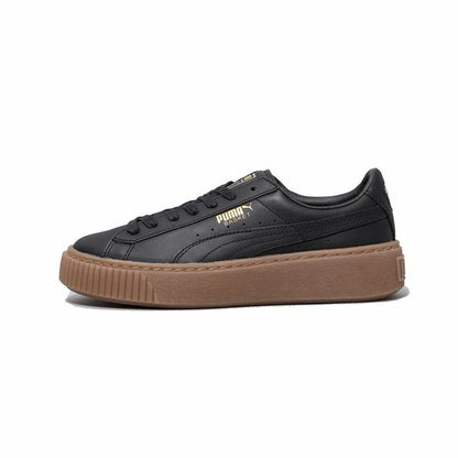 Dames casual sneakers Puma Basket Platform Core Zwart