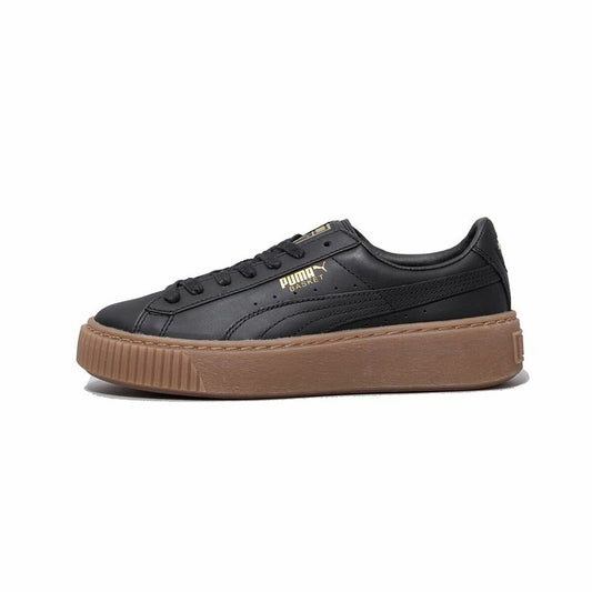Dames casual sneakers Puma Basket Platform Core Zwart