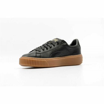 Dames casual sneakers Puma Basket Platform Core Zwart