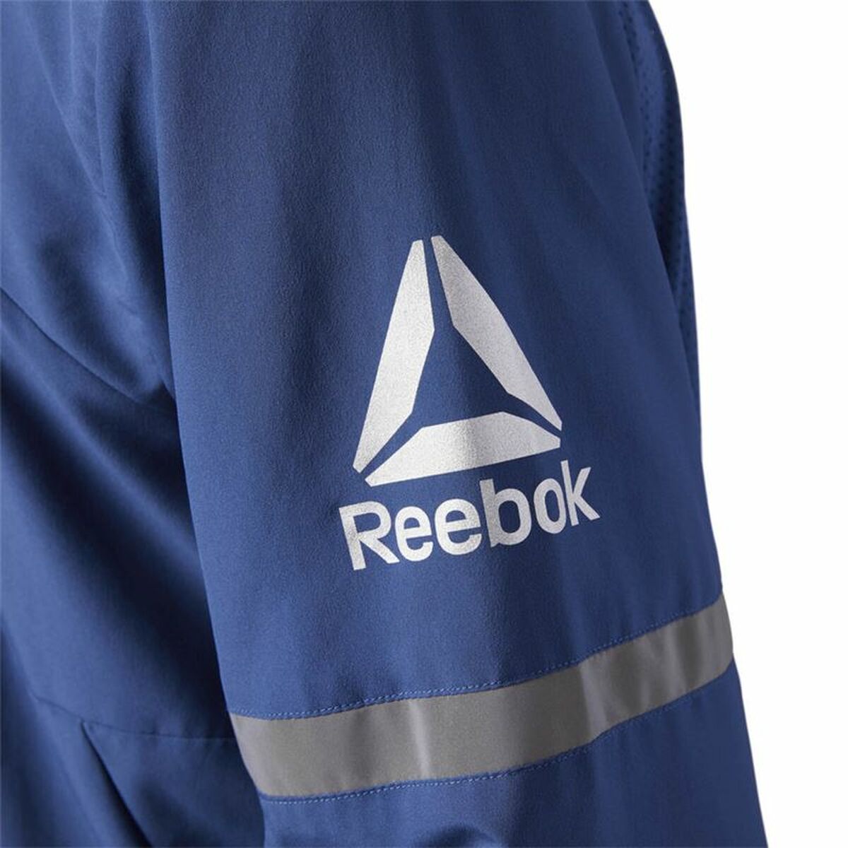 Heren Sportjas Reebok Run Woven Donkerblauw