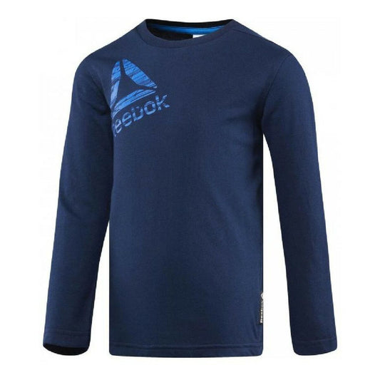 Shirt met lange mouwen voor kinderen Reebok  B ES LS TEE BQ5132 Navy