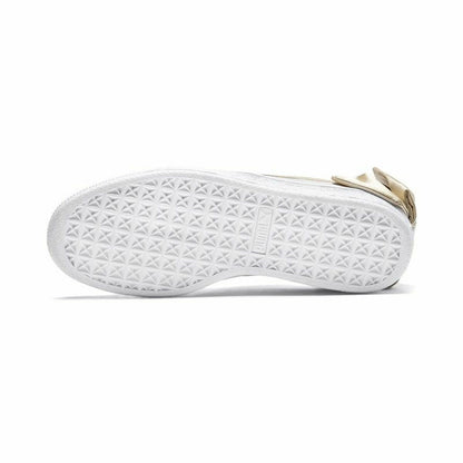 Dames casual sneakers Puma Sportswear Suede Bow Varsity Beige