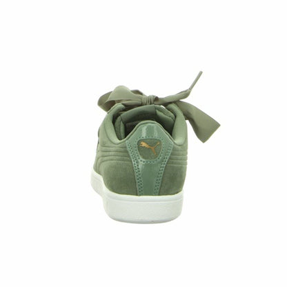 Sportschoenen voor Dames Puma Vikky Ribbon Sd P Olijf