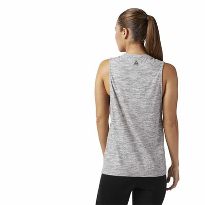 Tank Top Dames Reebok Marble Muscle Lichtgrijs