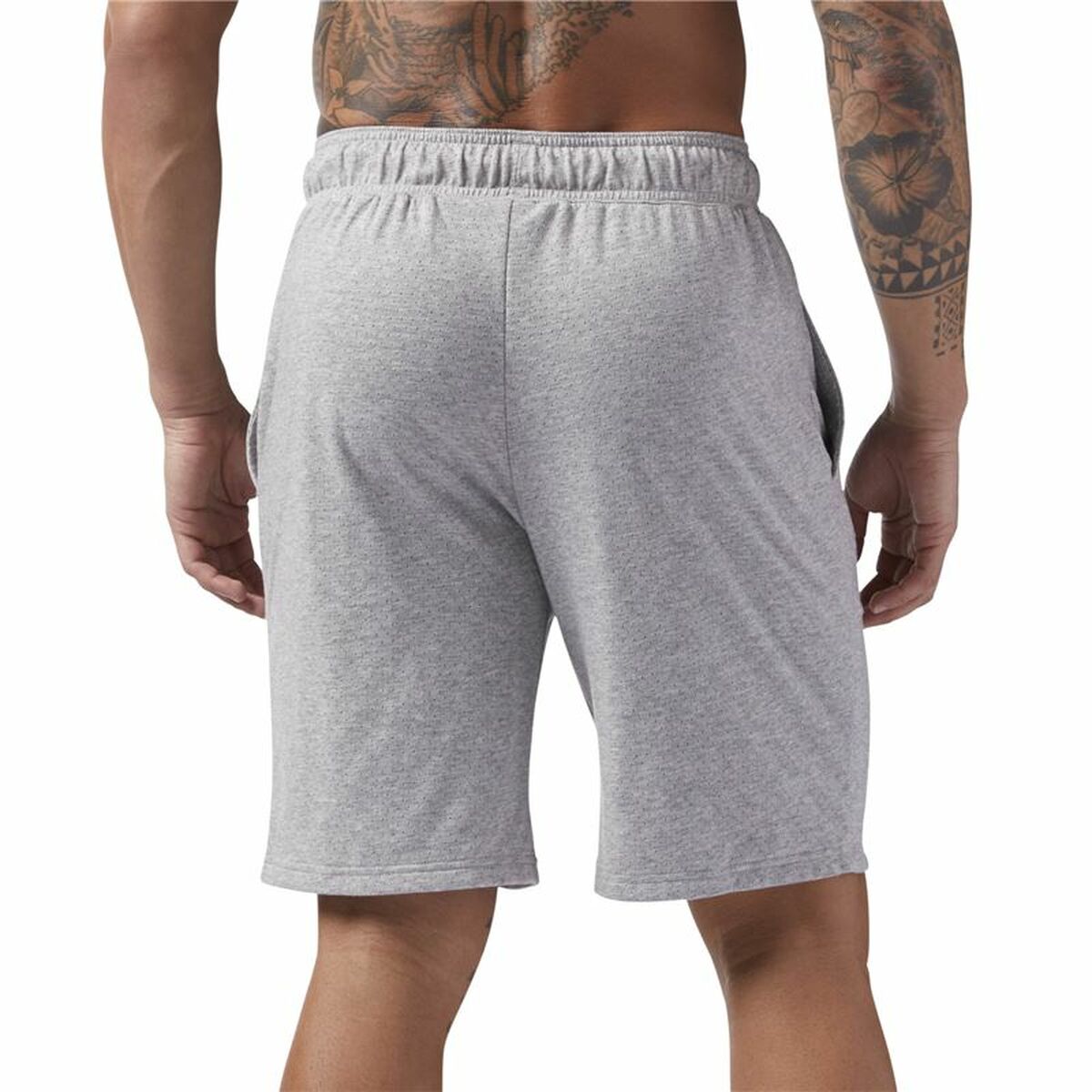 Sportbroek Reebok Mannen Donker grijs