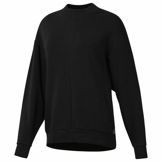 Damessweater zonder Capuchon Reebok Supply Crew Zwart