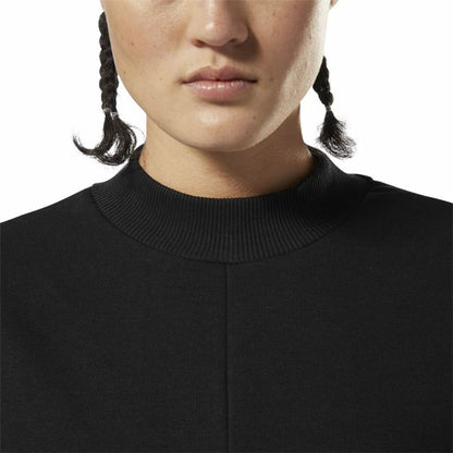 Damessweater zonder Capuchon Reebok Supply Crew Zwart