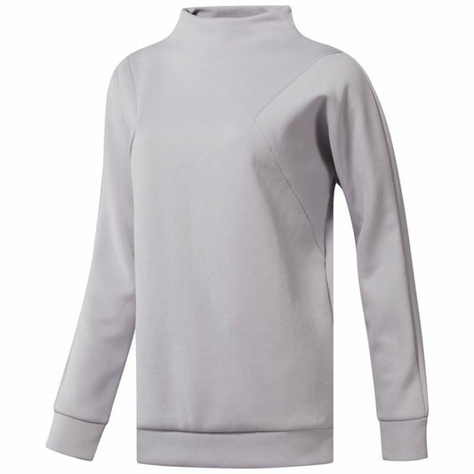 Damessweater zonder Capuchon Reebok Training Supply Crew Lichtgrijs