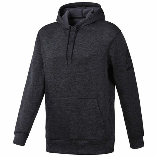 Dameshoodie Reebok Ready Poly Fleece Donker grijs