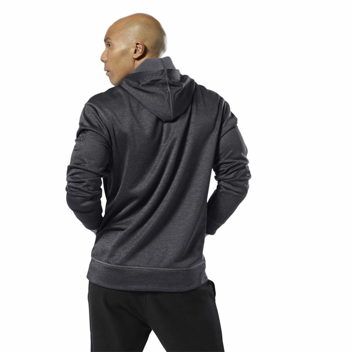 Dameshoodie Reebok Ready Poly Fleece Donker grijs