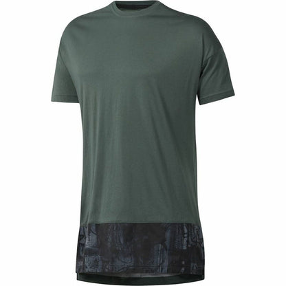 Heren-T-Shirt met Korte Mouwen Reebok Essentials  Groen