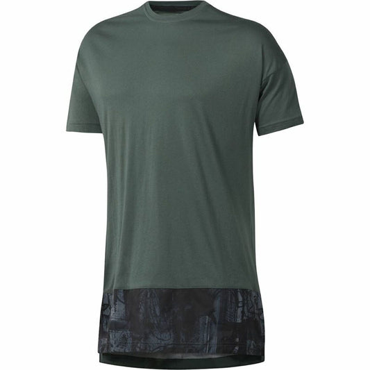 Heren-T-Shirt met Korte Mouwen Reebok Essentials  Groen